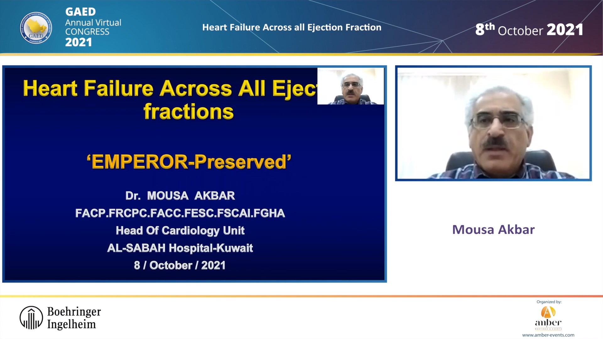 8.10.21 - Day 2, Boehringer Ingelhiem - Heart Failure Across all Ejection Fraction