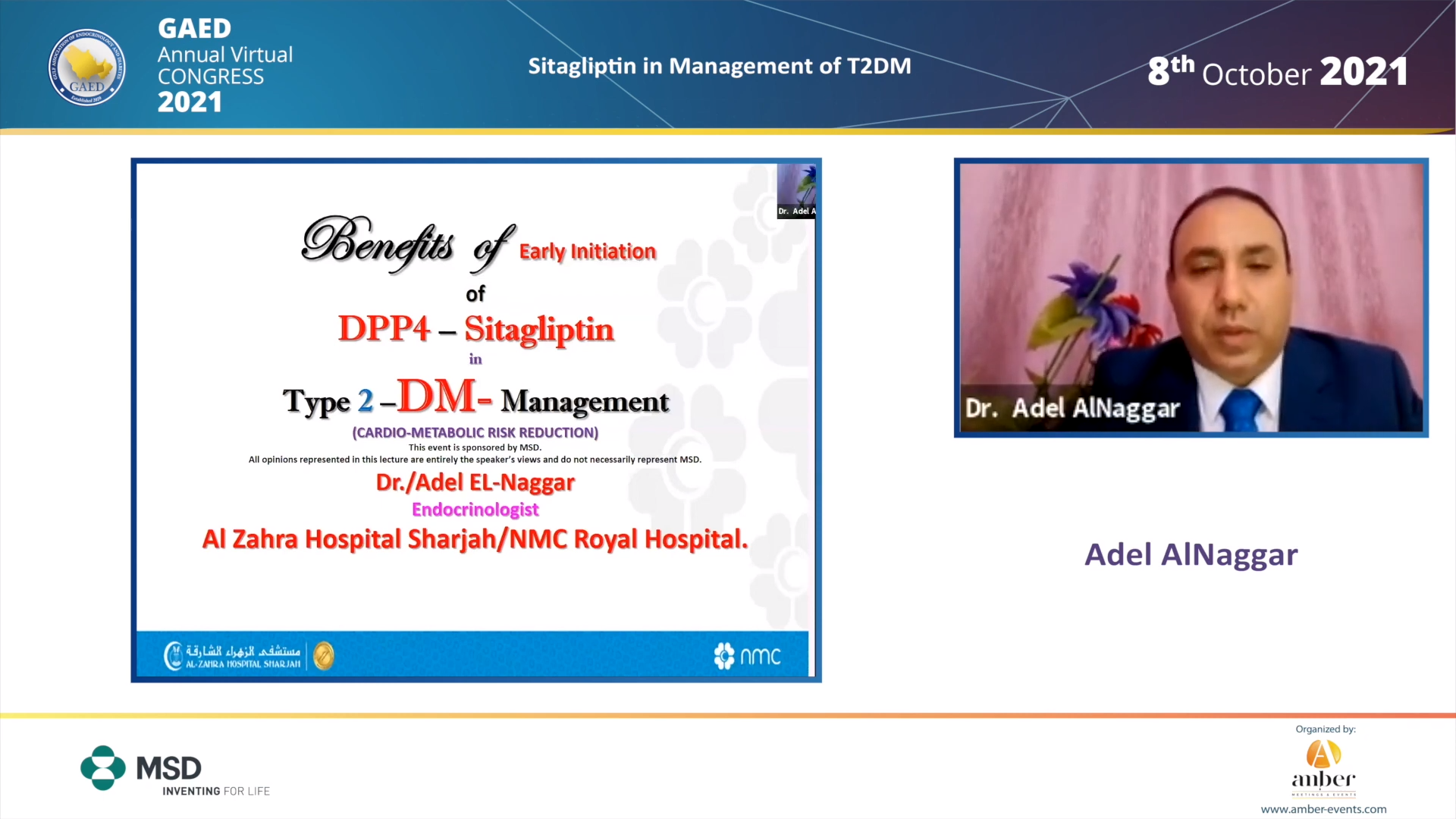 8.10.21 - Day 2, MSD - Sitagliptin in Management of T2DM