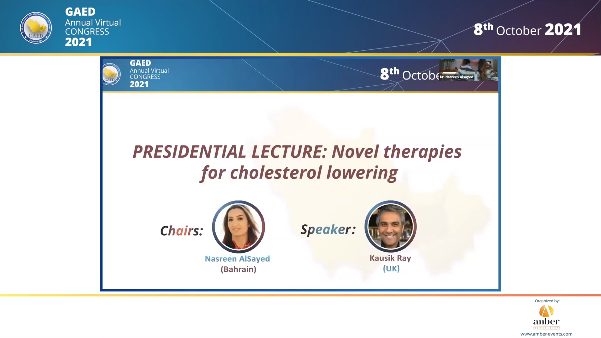 8.10.21 - Day 2, PRESIDENTIAL LECTURE - Novel therapies for Cholesterol Lowering